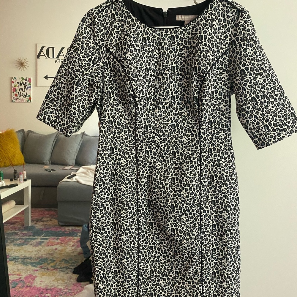 banana republic Cheetah Dress